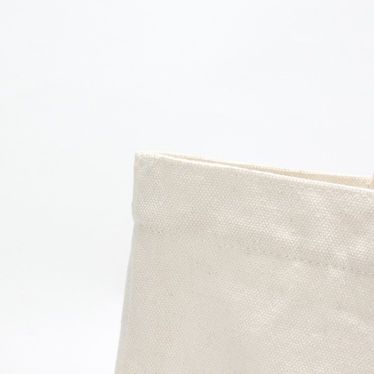 cotton BAG with silk printing shopping canvas shopping bag TRAVEL with inner zipper