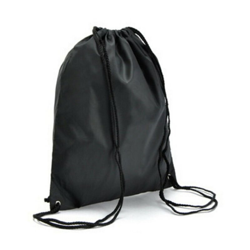 Hot sale custom drawstring polyester backpack promotional shopping bags
