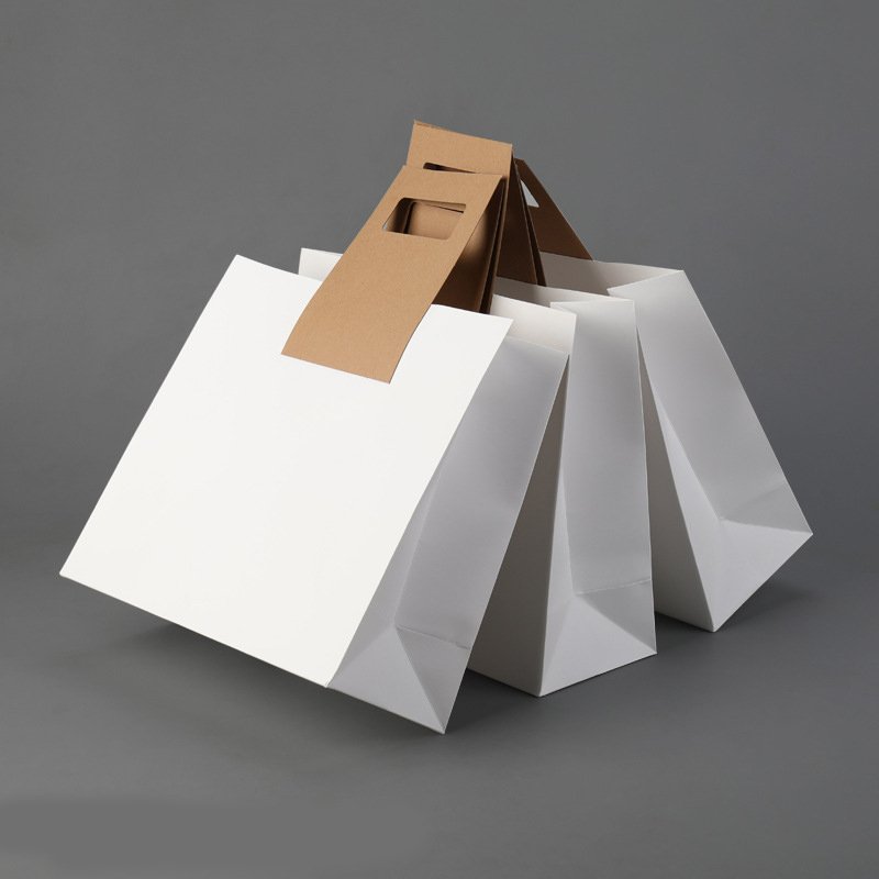 Biodegradable Customized Paper Bag Shopping Paper Shopping Bag For Apparels With Custom Logo