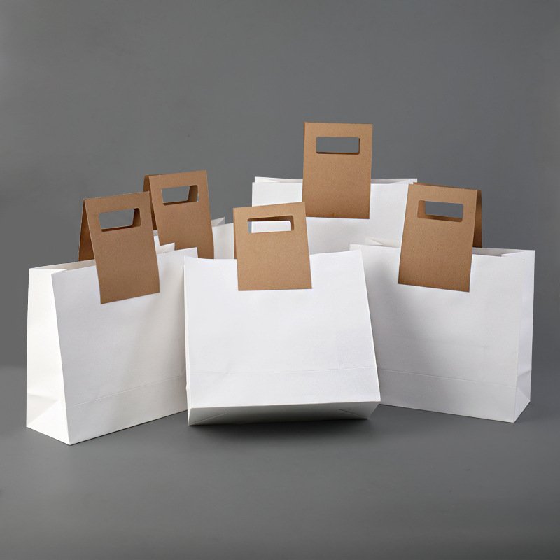 Biodegradable Customized Paper Bag Shopping Paper Shopping Bag For Apparels With Custom Logo