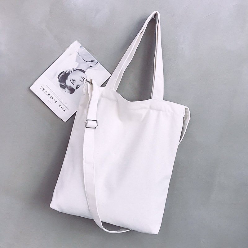 New fashion printing custom canvas tote bag women large capacity student cloth bag
