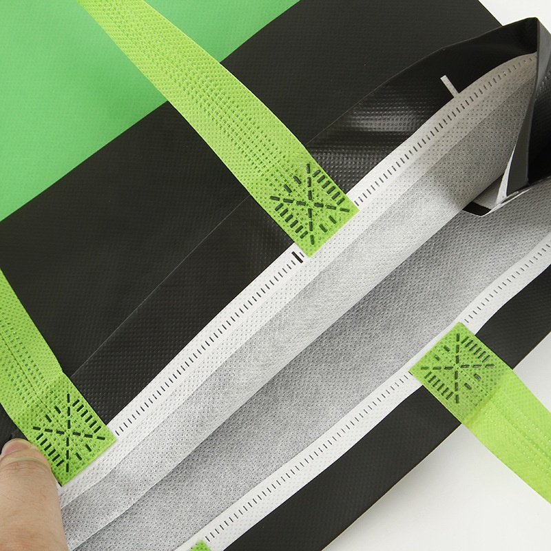 Wholesale Customized Logo Custom cheap anhui nonwoven non woven rectangle cloth carry hand bags for shopping
