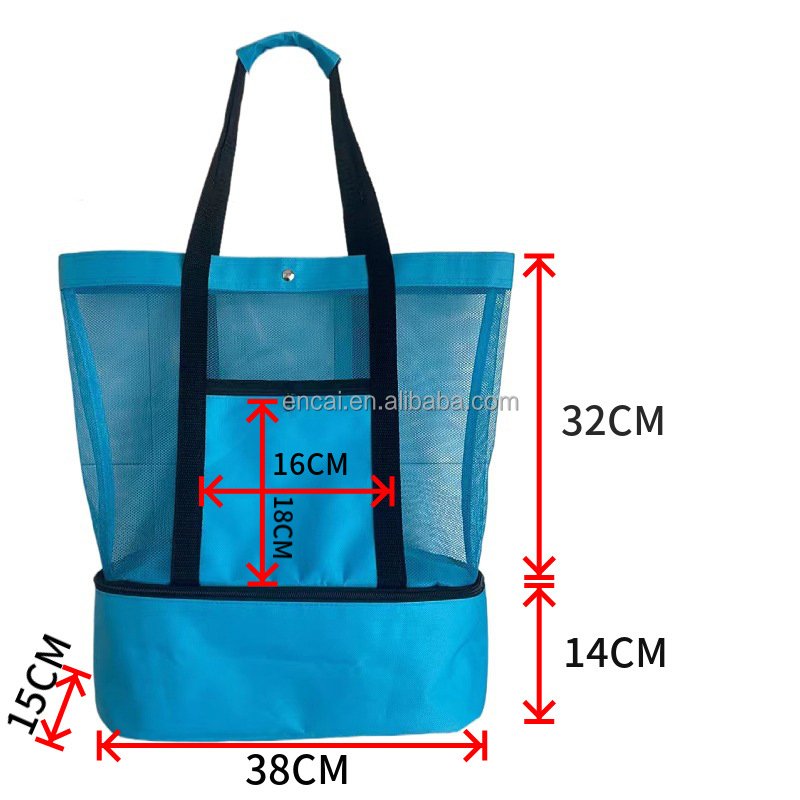 Beach Bag Oversized Pool Mesh Tote Bag Large Beach Tote Bag for Beach Picnic Shopping Camping Grocery