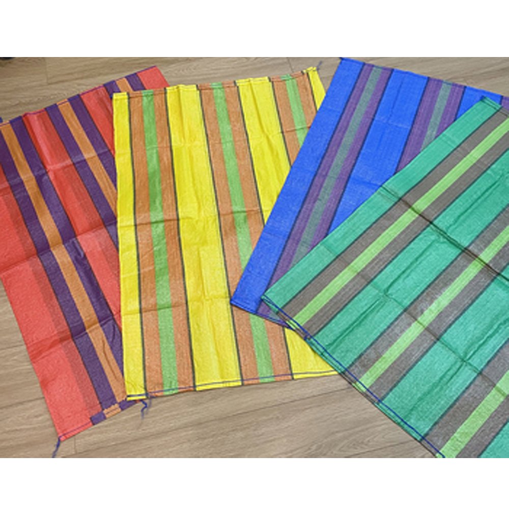 Costales 100% new pp material plastic raffia sack woven polypropylene bags for 25kg 50kg 100kg 130kg 150kg packaging