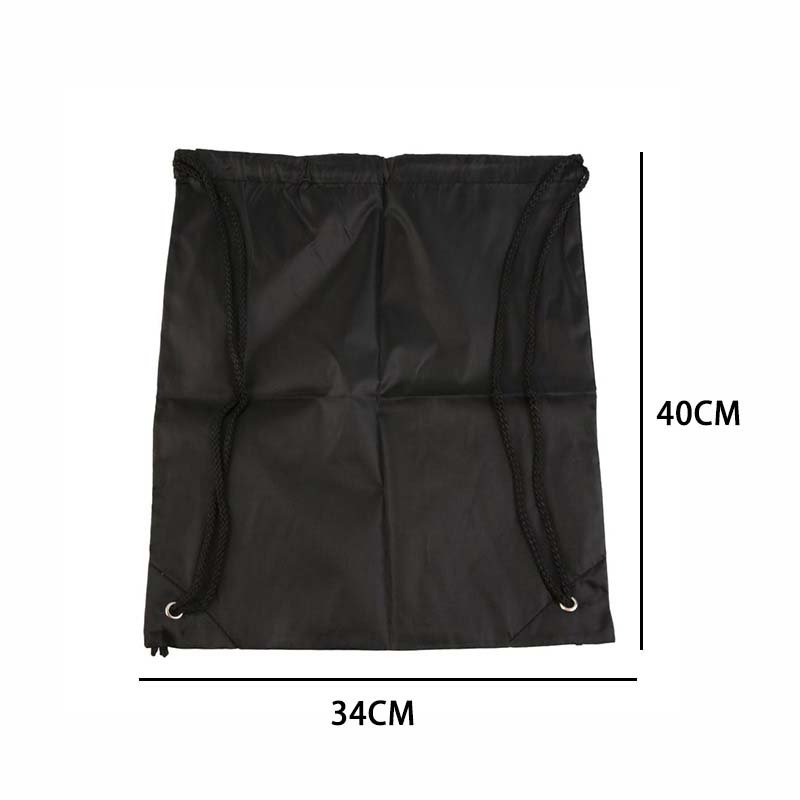 Hot Sale Custom Drawstring Polyester Backpack Shopping Bags Portable and Reusable for Outdoor Use Durable Silk Material