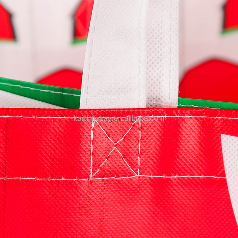 High quality nonwoven Tote Bag laminated non woven reusable shopping bag non woven shopper for Market