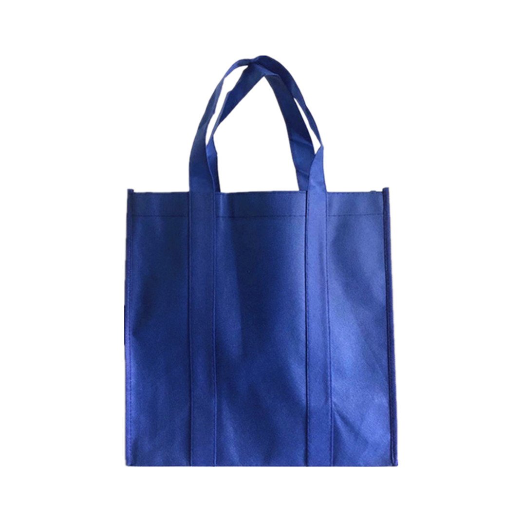 Custom Logo Printed Reusable Non-Woven Tote Shopping Bag Eco-Friendly Handled Bag for Gifts Promotions Packing Shipped Ningbo