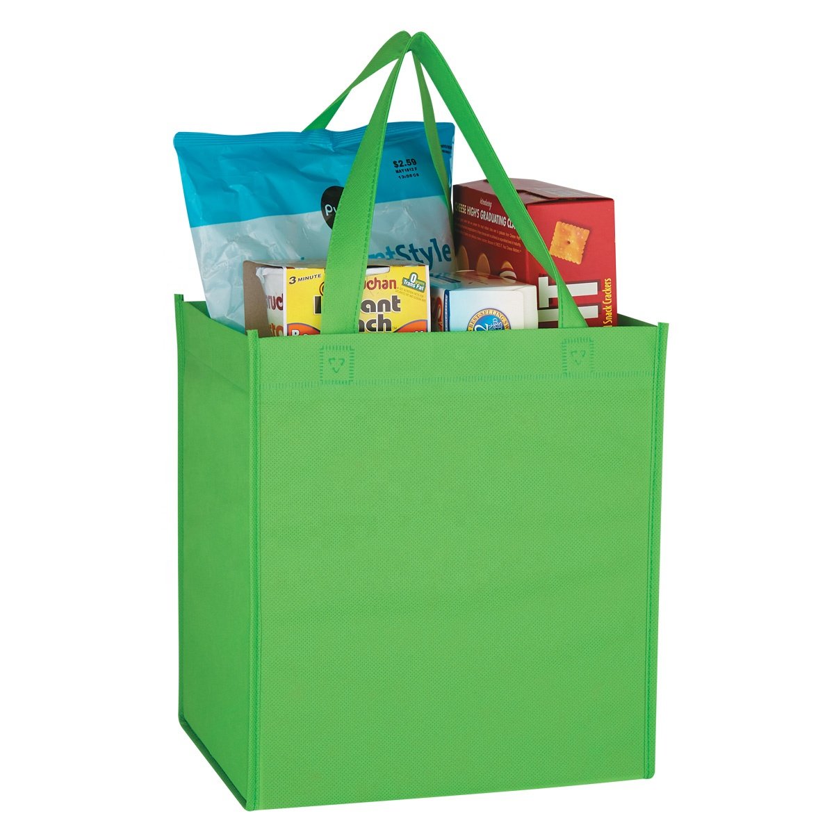 Ulikeke Best Selling Reusable Canvas Shopping Bags Custom Logo Printed Folding Style with Cartoon Dot Pattern Grocery Bag Gift