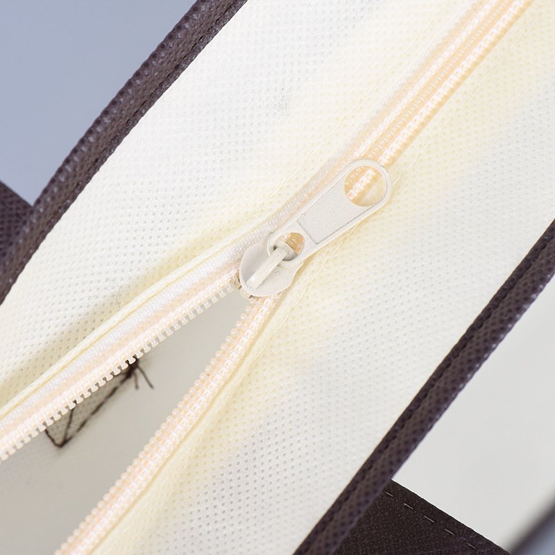 Wholesale Customized Printing Zipper Bag Laminated Non Woven Shopping Bag