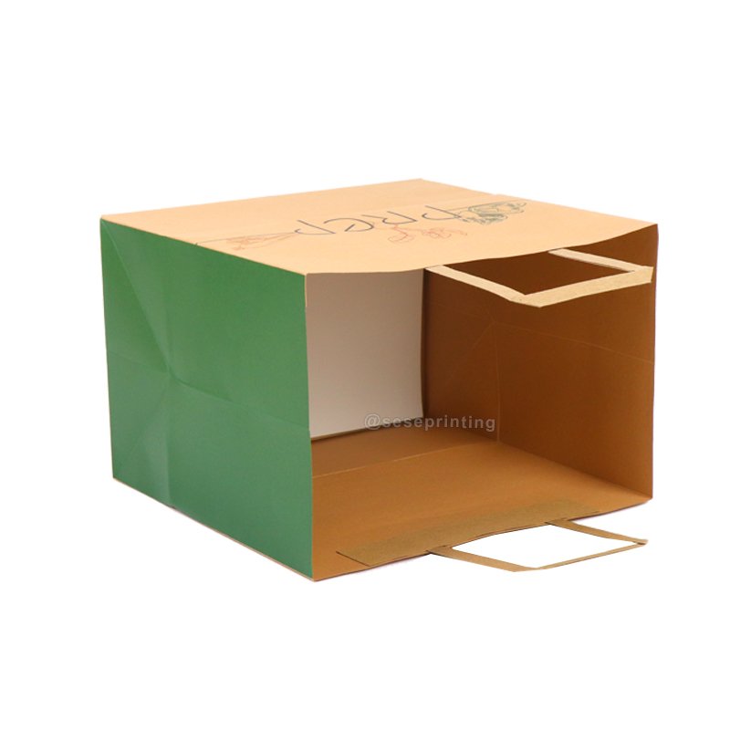 Paper Bag Manufacturer Custom Full Color Logo High Quality Custom Clothing Packaging Bags with Logo Luxury Shopping Bag