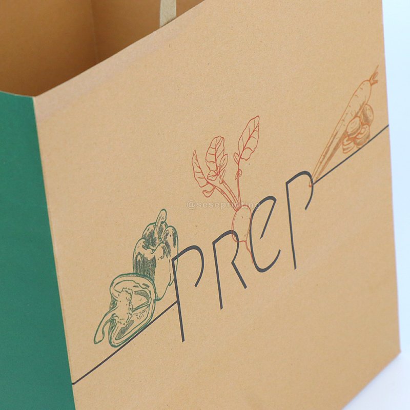 Paper Bag Manufacturer Custom Full Color Logo High Quality Custom Clothing Packaging Bags with Logo Luxury Shopping Bag