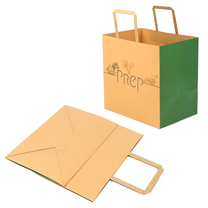 Paper Bag Manufacturer Custom Full Color Logo High Quality Custom Clothing Packaging Bags with Logo Luxury Shopping Bag