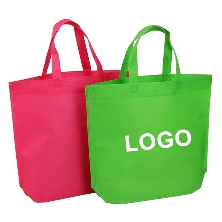 Wholesale cheap custom logo non woven shopping bag