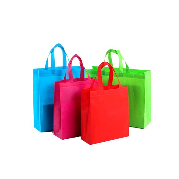 Wholesale cheap custom logo non woven shopping bag