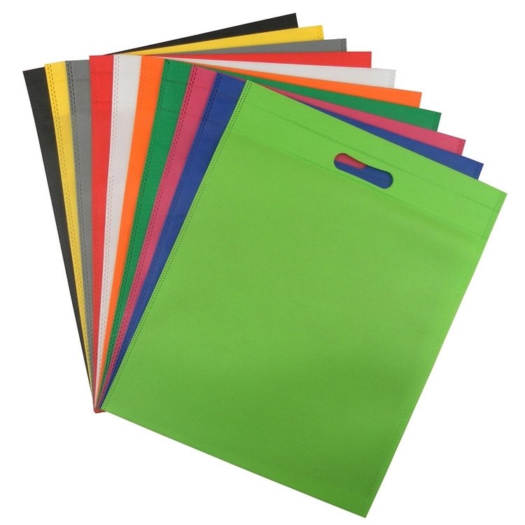 Wholesale cheap custom logo non woven shopping bag