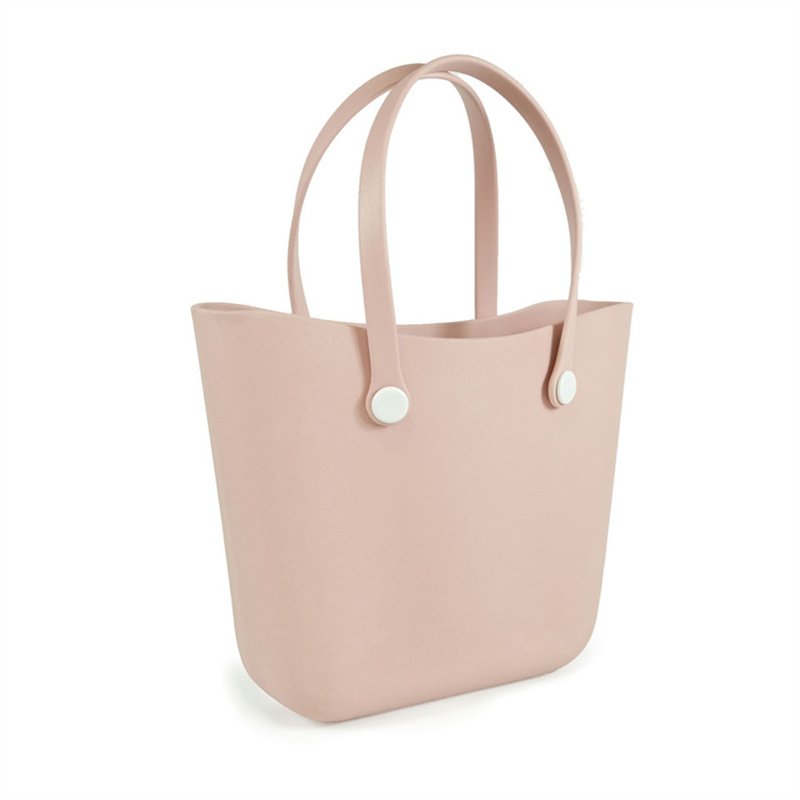 Best-selling high-quality women's customized logo silicone jelly shopping Bag with large capacity waterproof EVA beach hand bag