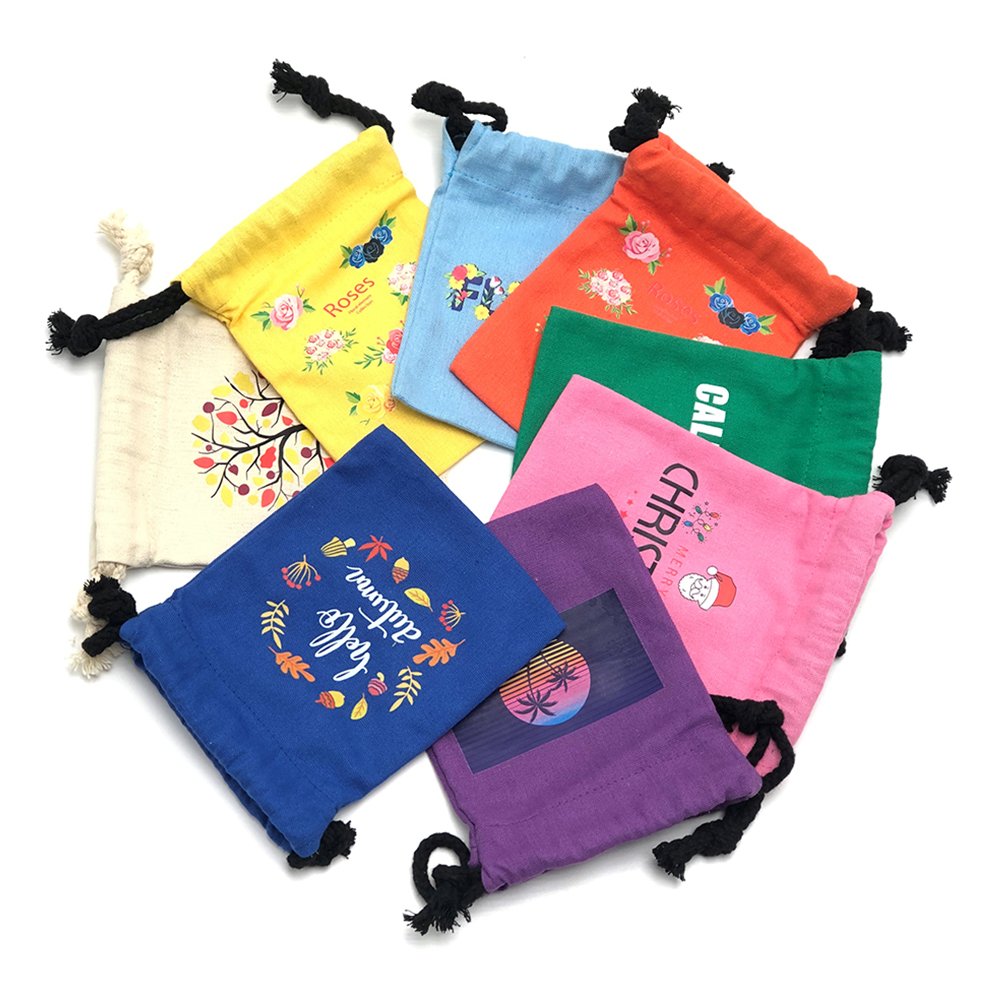 Promotion Light Backpack Custom Nylon Non Woven Cotton Canvas Shopping Bag Polyester Fabric Drawstring Bag Draw String Bag