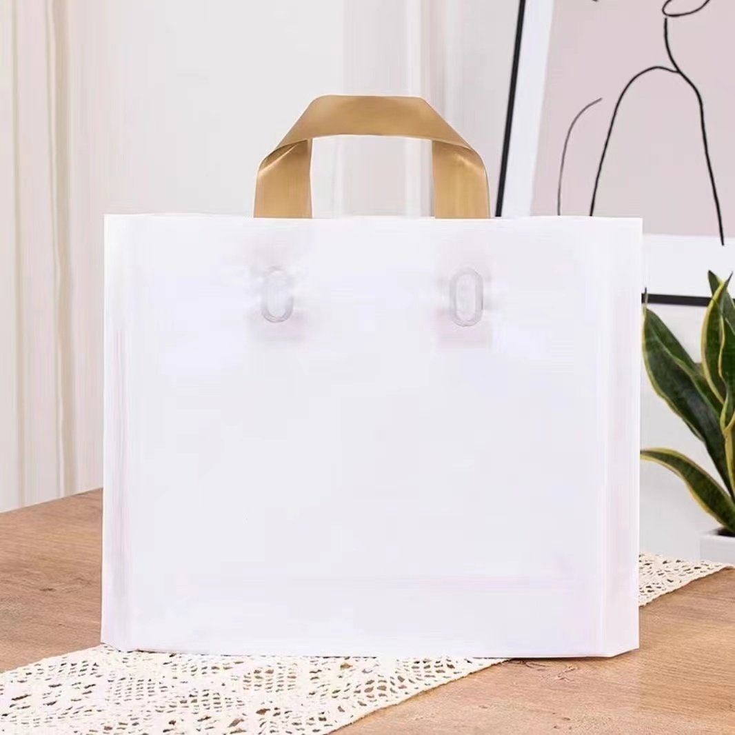 Free Sample Custom Logo Large Capacity Reusable Packing Colorful Polythene Plastic Shopping Bags