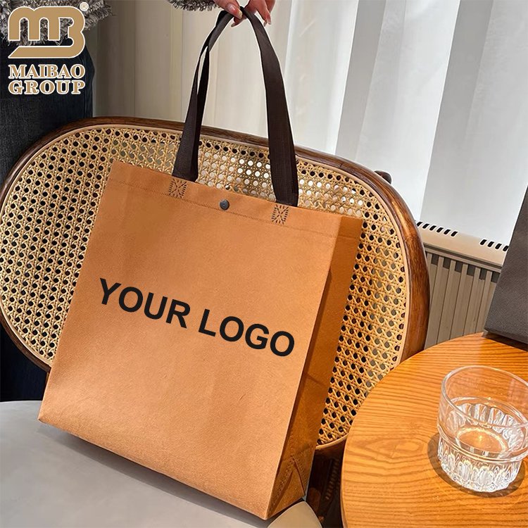 Factory Wholesale Custom Pp Non Woven Fabric Eco Bag Large Size Reusable Clothing Handbag Non Woven Shopping Tote Bag For Women