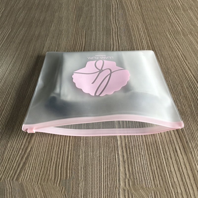 Multifunctional Underwear Storage Bag Transparent Plastic Travel Storage Bag with Zip Clothes Packing Underwear Other Essentials