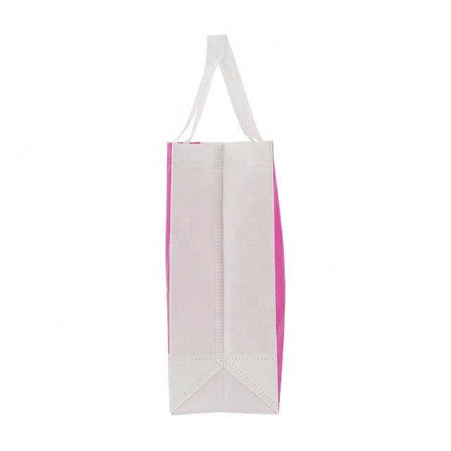 OEM/ODM grocery eco bag non woven laminated shopping bag rpet with custom logo printed