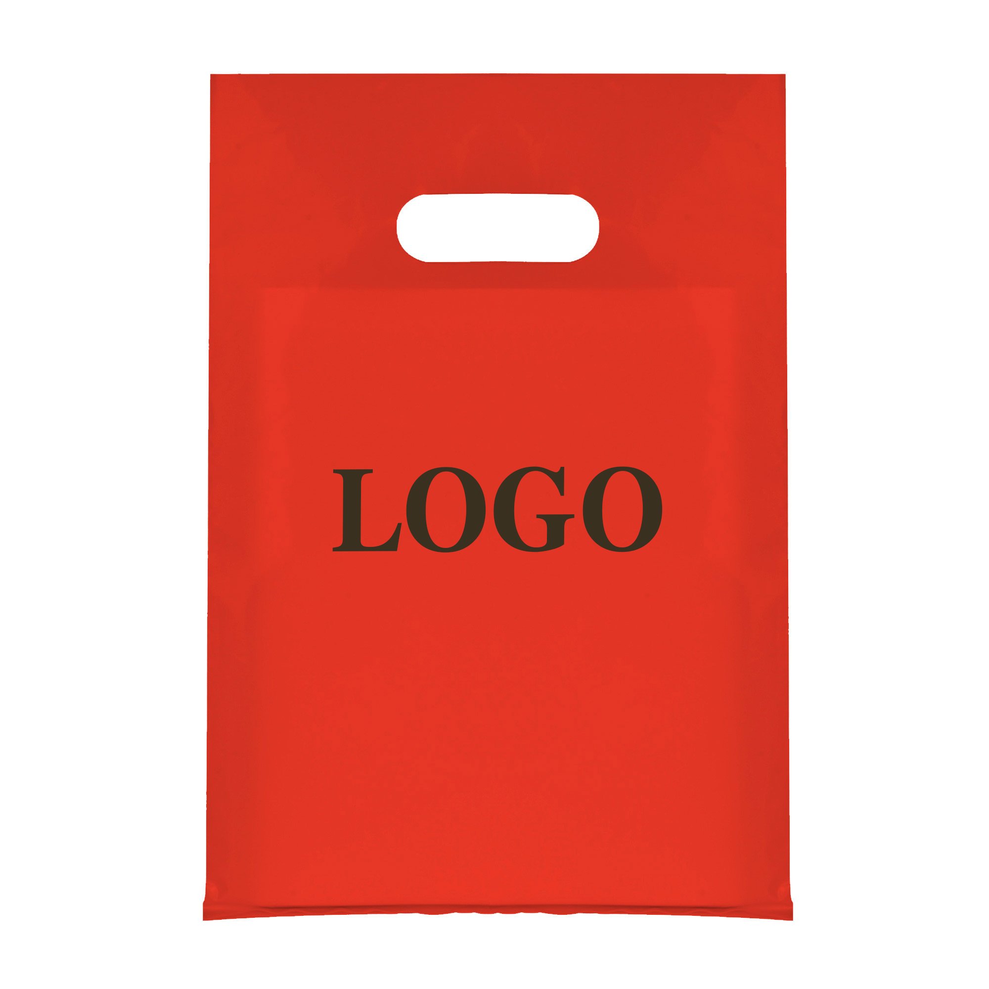 Wholesale Die Cut Eco-Friendly Custom Design Shopping Gravure Printing Plastic Bags With Logo