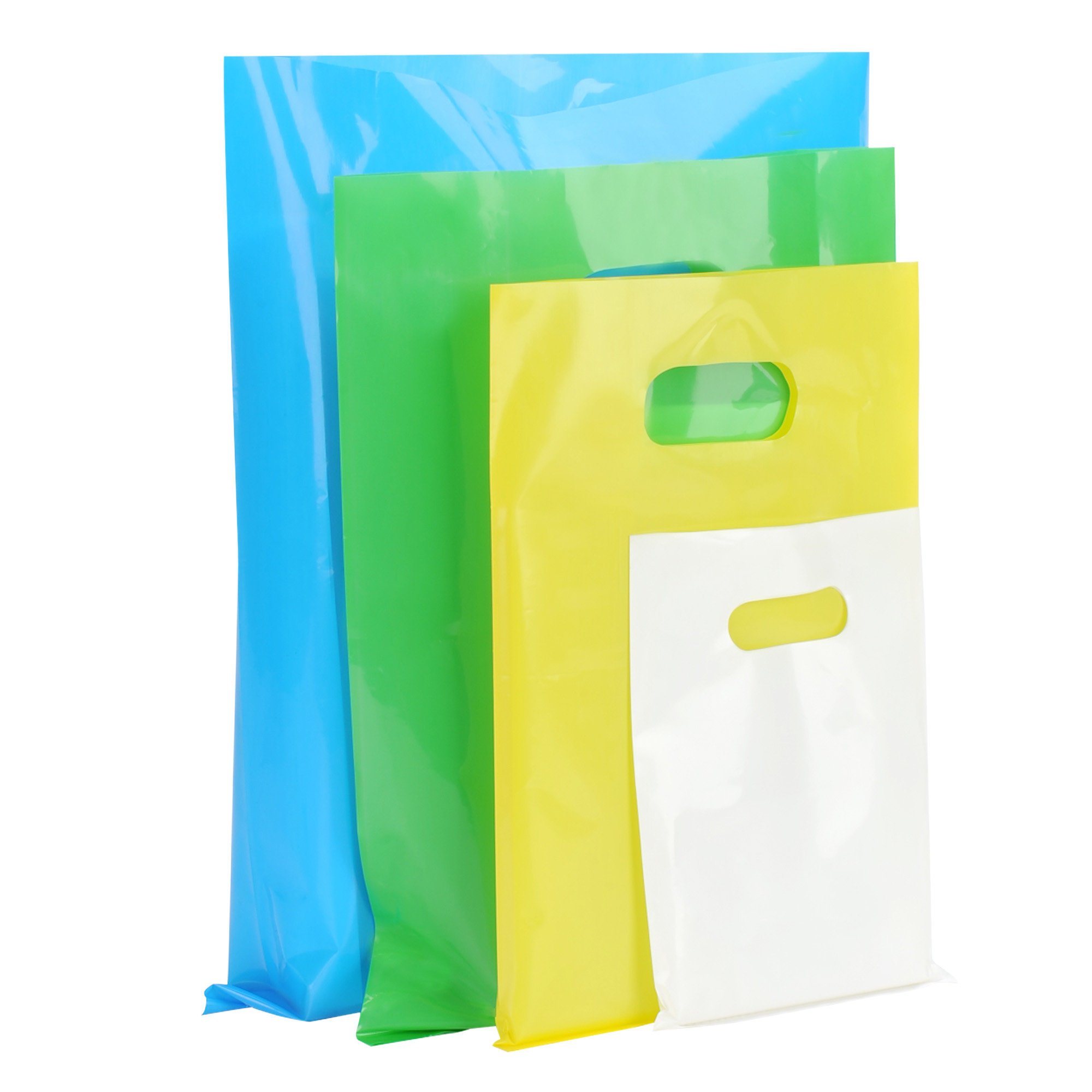Wholesale Die Cut Eco-Friendly Custom Design Shopping Gravure Printing Plastic Bags With Logo