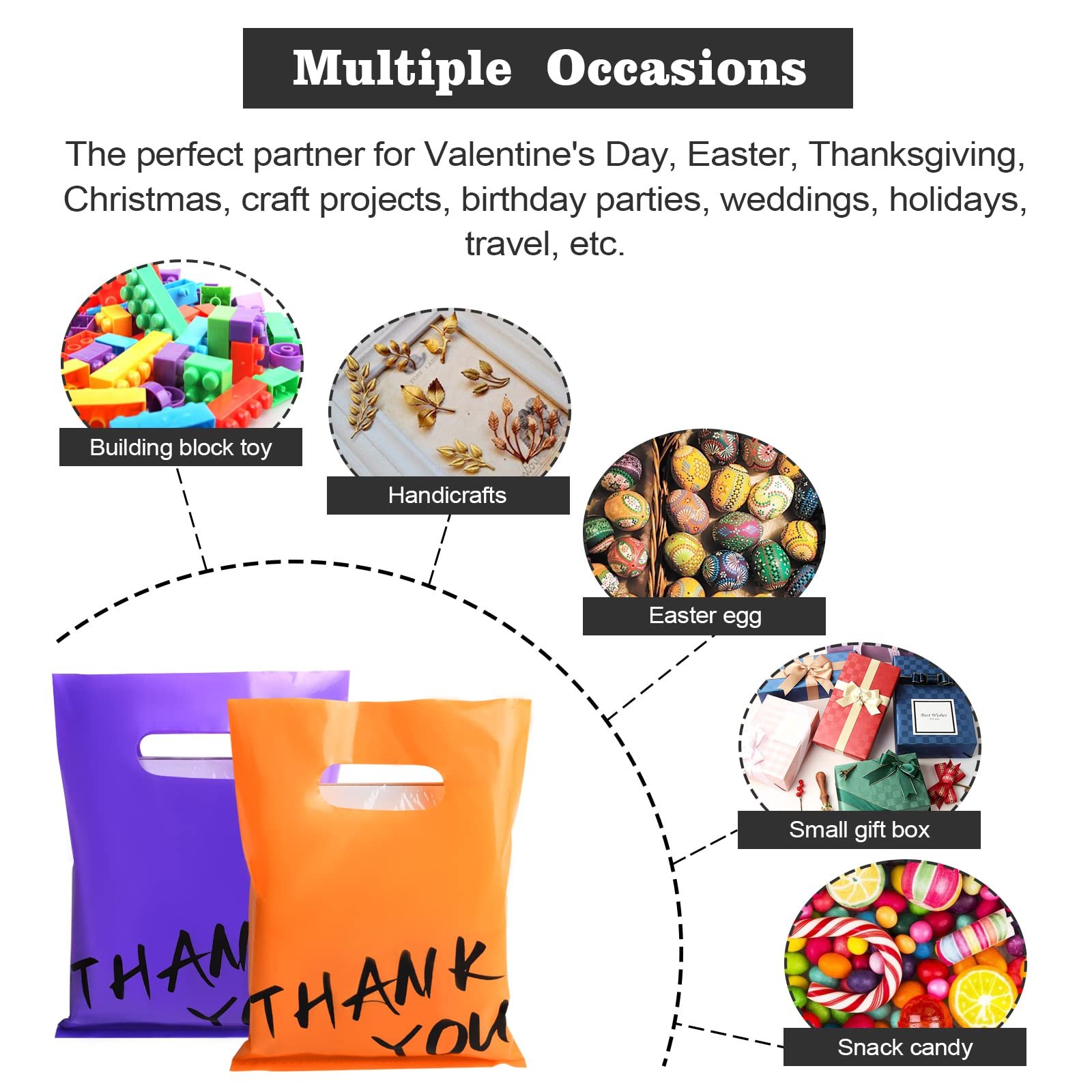 Wholesale Die Cut Eco-Friendly Custom Design Shopping Gravure Printing Plastic Bags With Logo