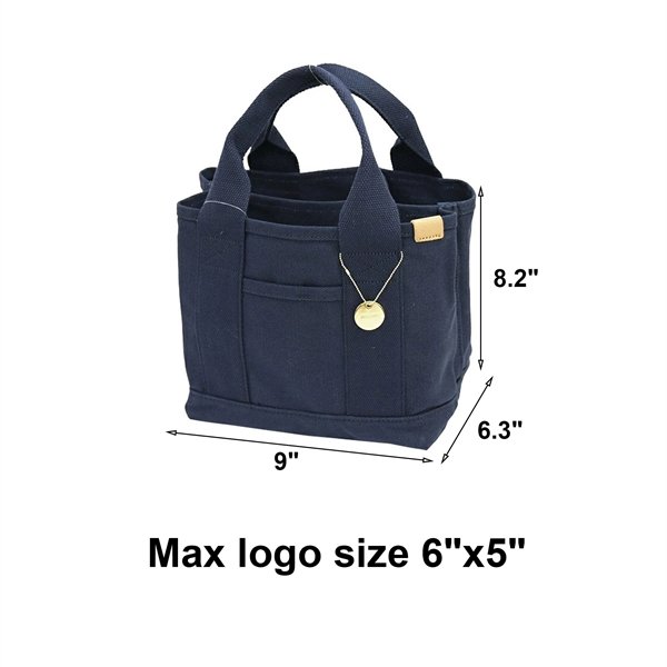 Canvas Tote Bag for Women,Small Tote Bag with Zipper Canvas Crossbody Everything Tote Bag with Compartments