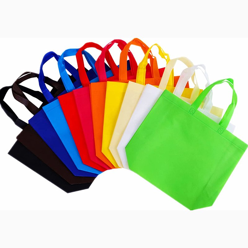 Cheap Wholesale Reusable Eco-Friendly Large Capacity Blank Grocery Nonwoven Shopping Bag With Custom Logo