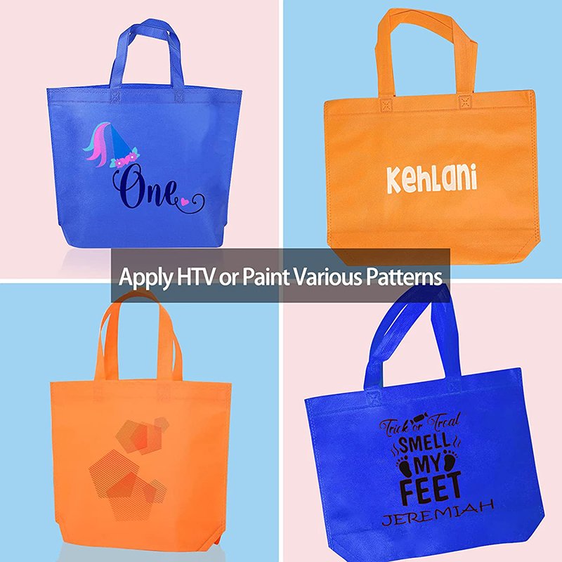 Cheap Wholesale Reusable Eco-Friendly Large Capacity Blank Grocery Nonwoven Shopping Bag With Custom Logo