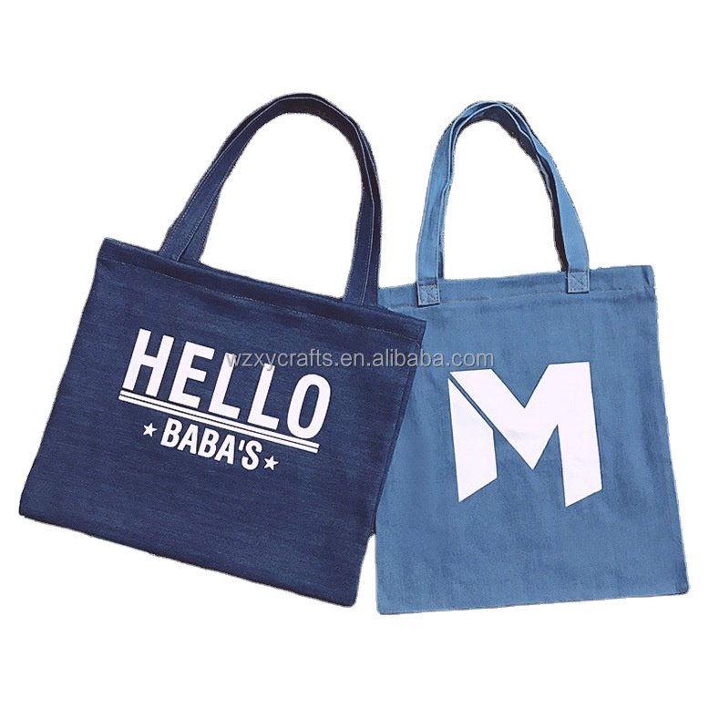 cotton bag canvas zipper Customized Logo tote shopping bag canvas bag with logo