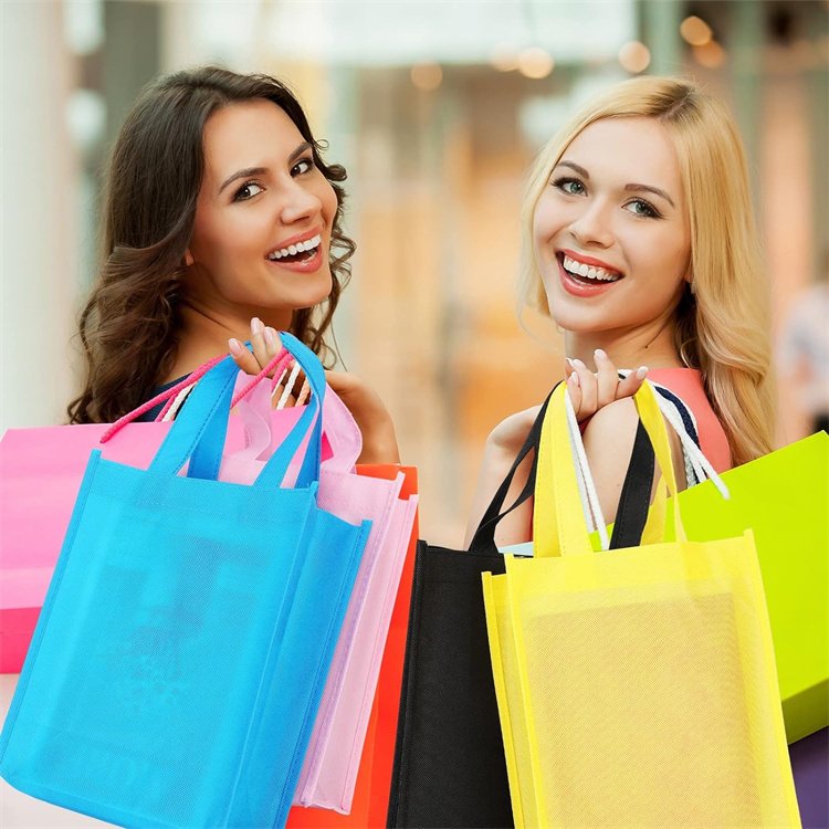 Wholesale Custom Personalizada Non Woven Shopping Bag Tnt Bag Wholesale Grocery Reusable Shopping Bag With Logo