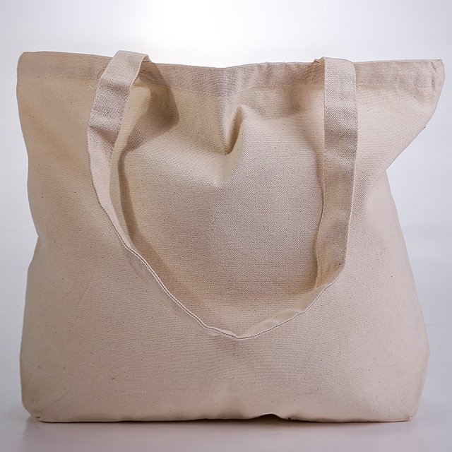 Custom Cotton Canvas Shopping Tote Bag with Brand Logo Promotional Bags