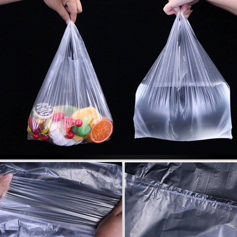 Custom Eco Friendly Transparent Biodegradable Recycled Clear Pe Shopping Package t Shirt ldpe plastic bag