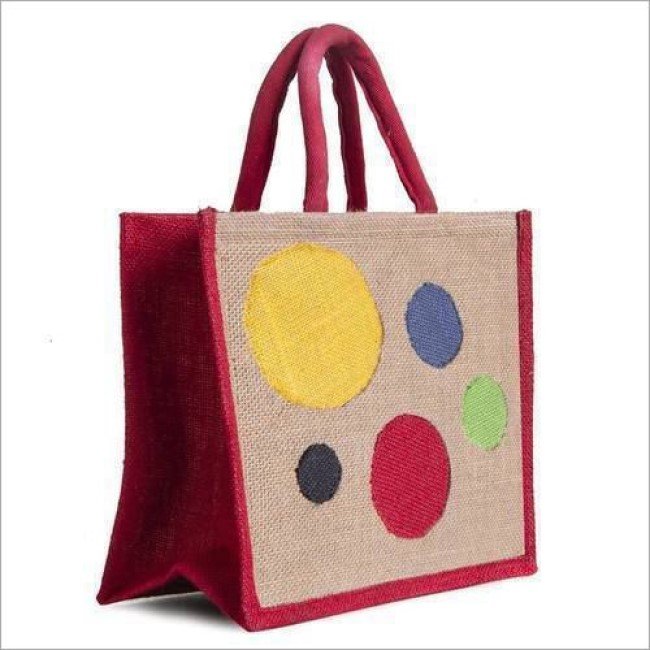 Wholesale Foldable Fancy Jute Handbags Available At Customized Colour And Logo At Best Price In India