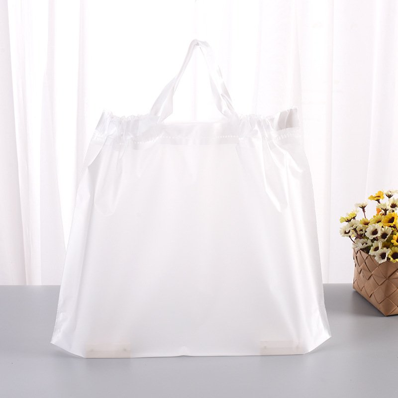hot sale Wholesale custom logo name thickened plastic packaging shopping bag pe bags