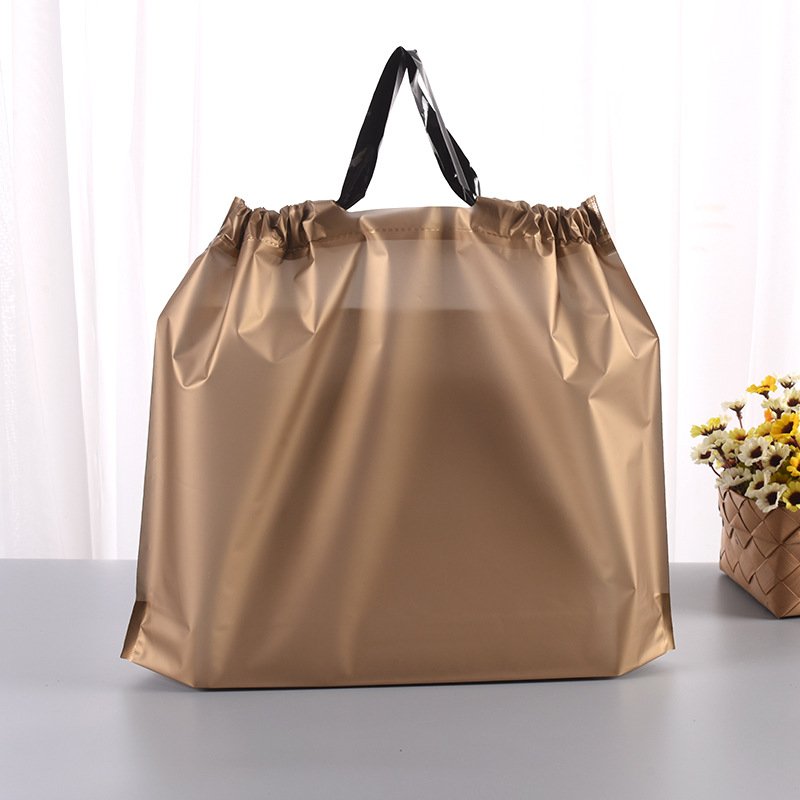 hot sale Wholesale custom logo name thickened plastic packaging shopping bag pe bags