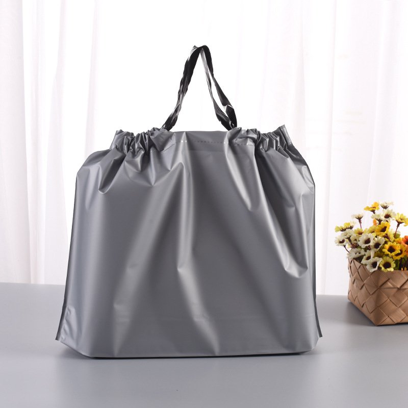 hot sale Wholesale custom logo name thickened plastic packaging shopping bag pe bags