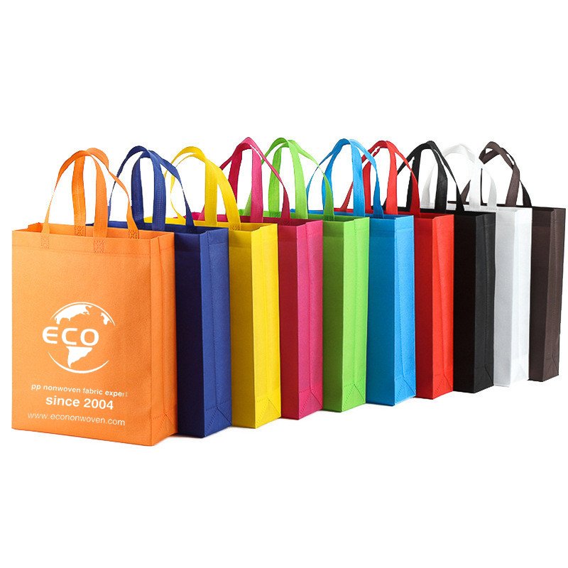 sac a provision eco friendly recycle shopping bag non woven bags pp nonwoven printed shopping bags with logo print sac caba