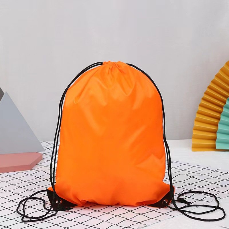 Wholesale Custom High Capacity Oem Printed Drawstring Bags Blank Drawstring Shopping Bag