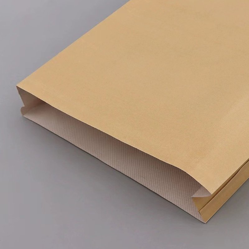 Promotional products practical kraft paper shopping bag stand up kraft paper bag