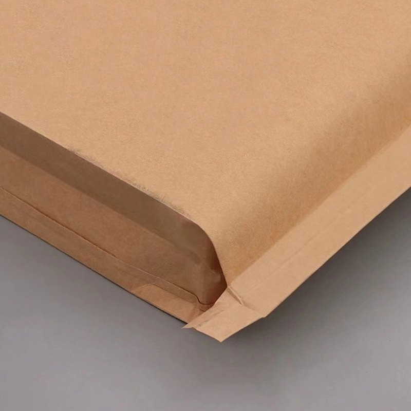 Promotional products practical kraft paper shopping bag stand up kraft paper bag