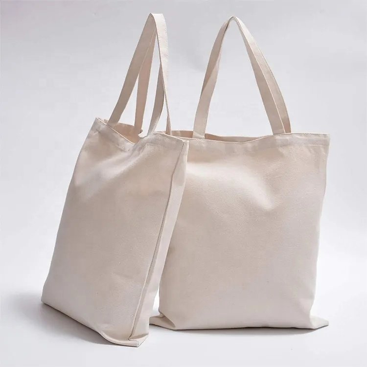Hot Sale Eco Friendly Reusable Designer Cloth Canvas Cotton Shopping Tote Bag With Custom Logo Printed