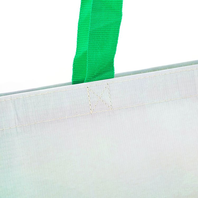 Eco friendly recycle RPET shopping bags with GRS certificate