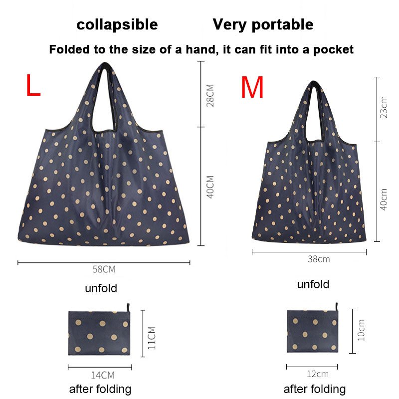 2024 hot sale large size supermarket shopping bag Oxford cloth foldable portable waterproof multifunctional storage handbag