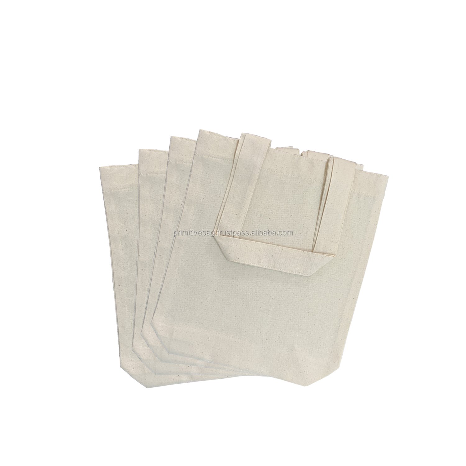 Custom Printed Organic Cotton Canvas Tote Bag Hot Sale Promotional Shopping Bag with Plain Design