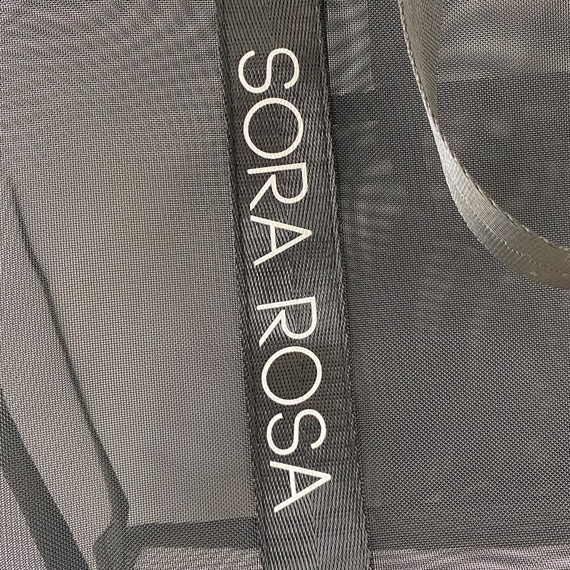 High Quality Reusable Nylon Wire Mesh Beach Shopping Bag Pocket Sling Custom Webbing Strap with Logo Stylish Fashionable Ladies