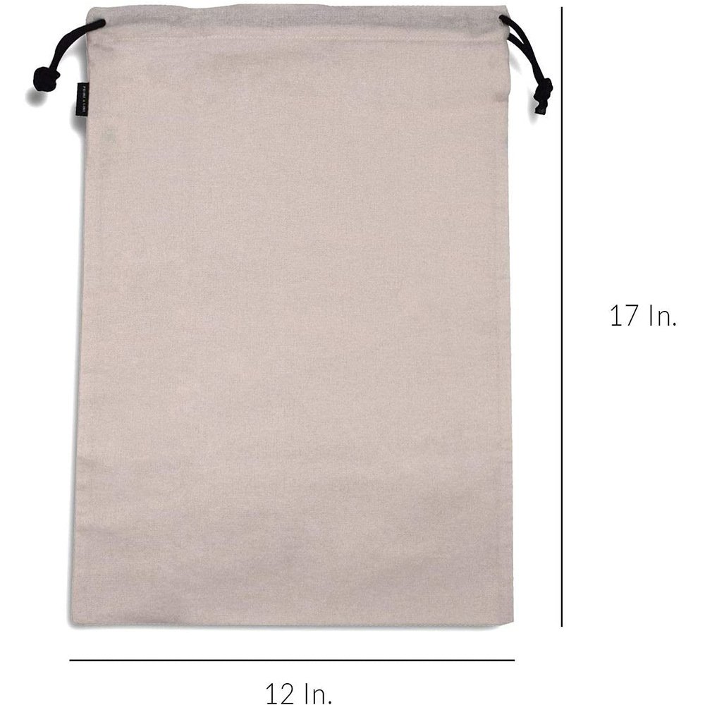 Cotton Mesh Cloth Shoe Bag Drawstring Dust Storage Solution Clutter-Free Clothing Arrangement Dust Bag Binding Mouth Shopping