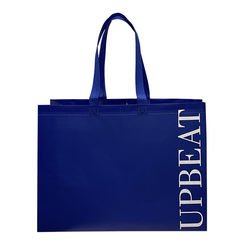 Customized Non-woven Recycled Eco Friendly PP Laminated Waterproof Tote Bag Promotional Shopping Bags